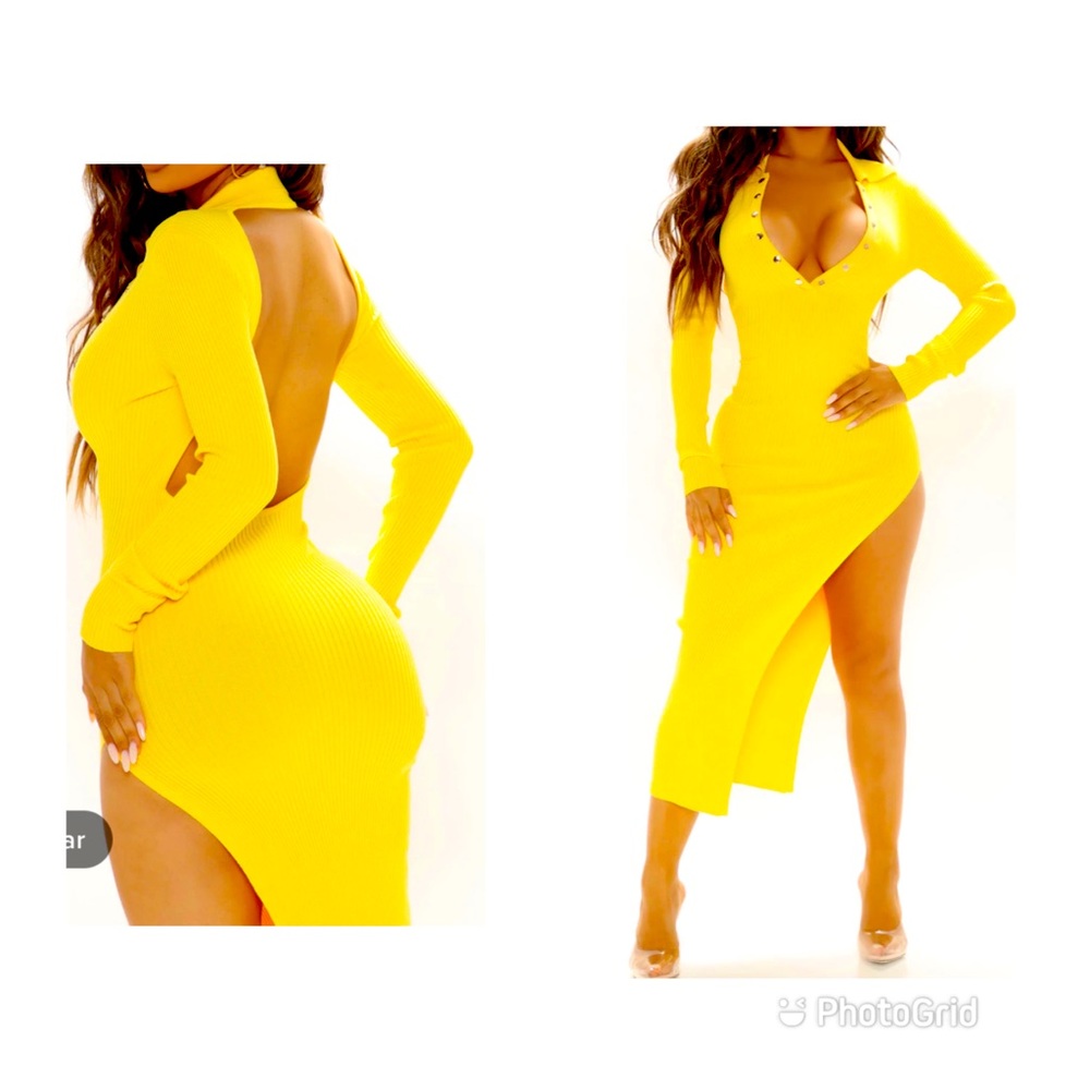 Summer  backless dress